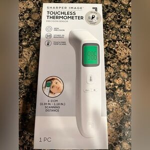 Sharper image touchless thermometer